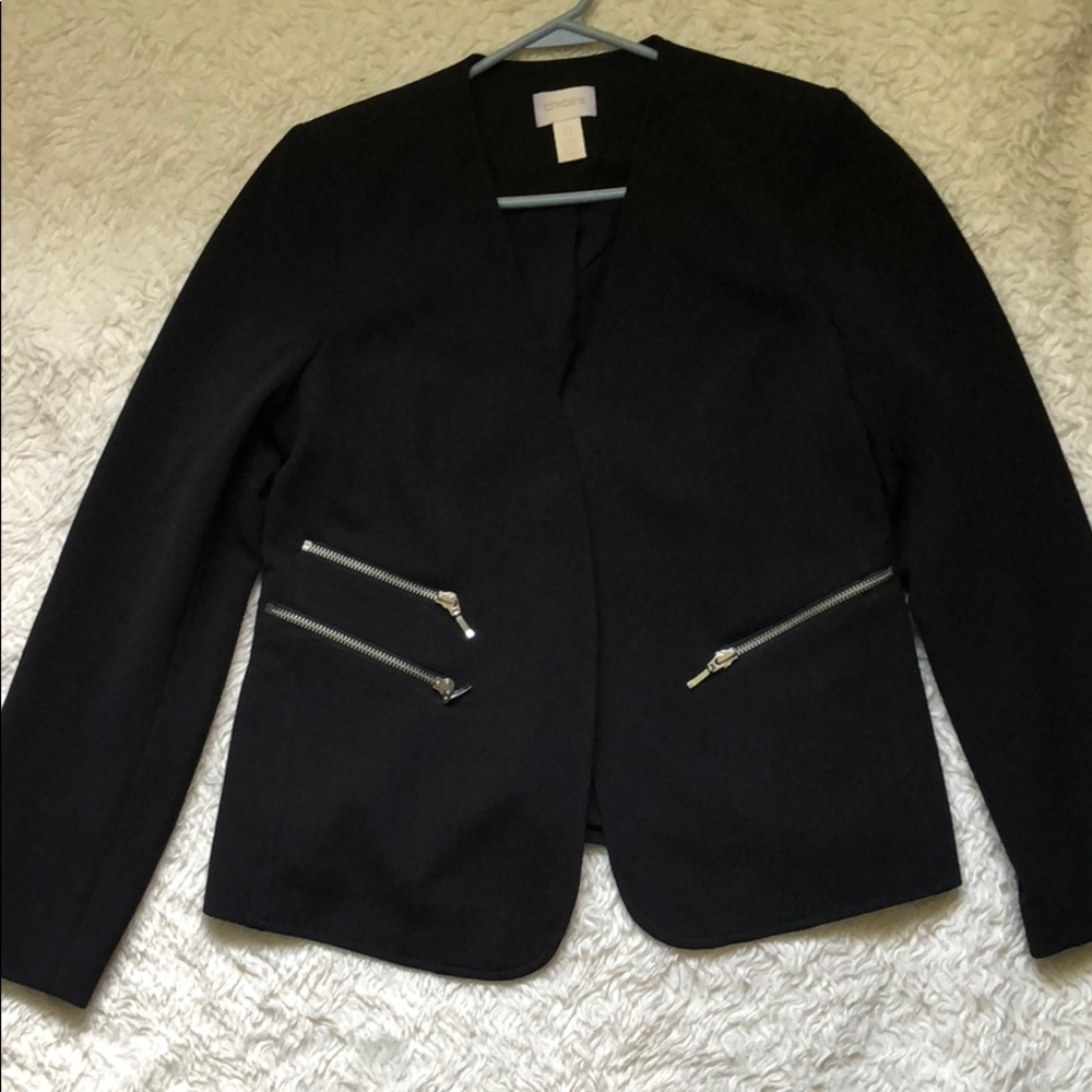 Chico’s black blazer